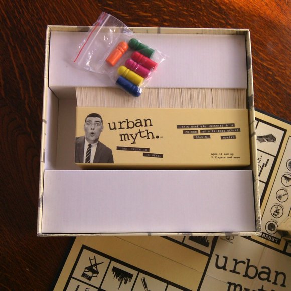 Urban Myth Board Game "MYTH" or "TRUE" Celebrity Health Classics Nature Business - Picture 11 of 16